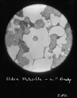 Microphoto of Elden meteorite