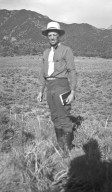 Harvey H. Nininger in the field