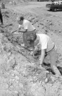 Excavation under Coors Field