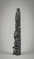 Charles Gladstone, Haida, Miniature Totem Pole