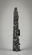Charles Gladstone, Haida, Miniature Totem Pole