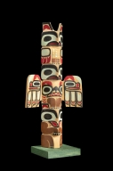 Tlingit Miniature Totem Pole