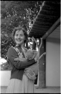 Pat Witherspoon with koala
