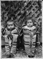 Sioux babies in cradleboards