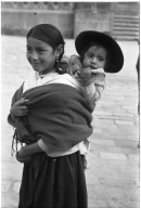 Ecuadorian girl and child