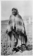 Portrait of a Ute Mountain Ute woman
