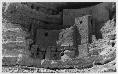 Anasazi ruin at Montezuma Castle National Monument, Arizona