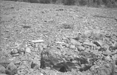 Meteorite in situ