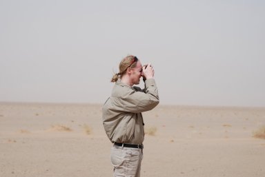 James Hagadorn in Saudi Arabia.