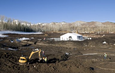 Snowmastodon Excavation Site