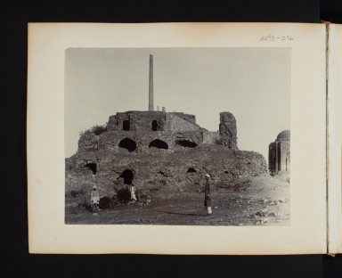 Building ruins in Delhi, India.