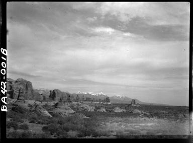 Alfred M. Bailey fieldwork in Arches National Park
