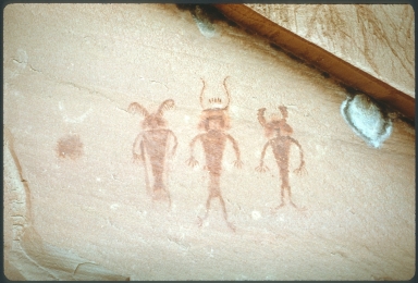 Petroglyphs in Glen Canyon