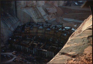 Glen Canyon Dam construction
