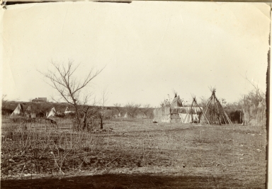 Cheyenne camp