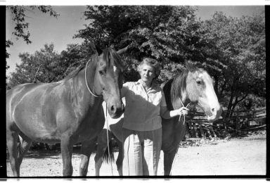 Ila Healy and Horses