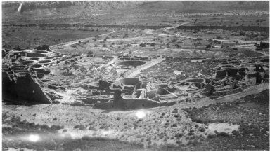 Ruins at Chaco Culture National Historical Park