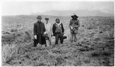 Portrait of Ute Mountain Ute and Anglo men