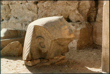 Stonework at Temple of Ramses II