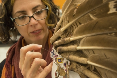 Re-housing the Plains Nations Clothing and Accessories from the Anthropology Collection