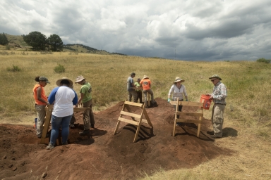 Magic Mountain archaeological dig site