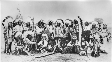 Sioux Indians at Denver Pageant
