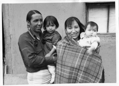 Taos Pueblo Family