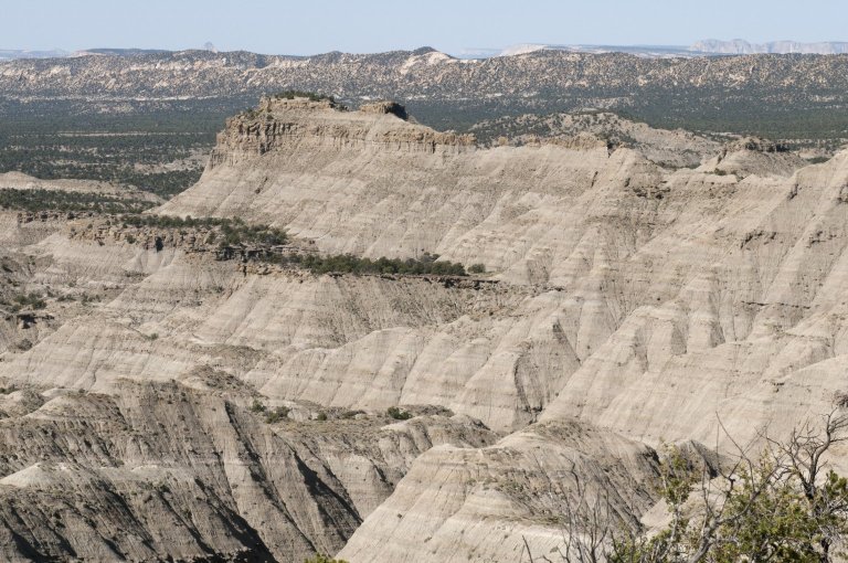 A panoramic view of the Kaiparowits Plateau in Utah.